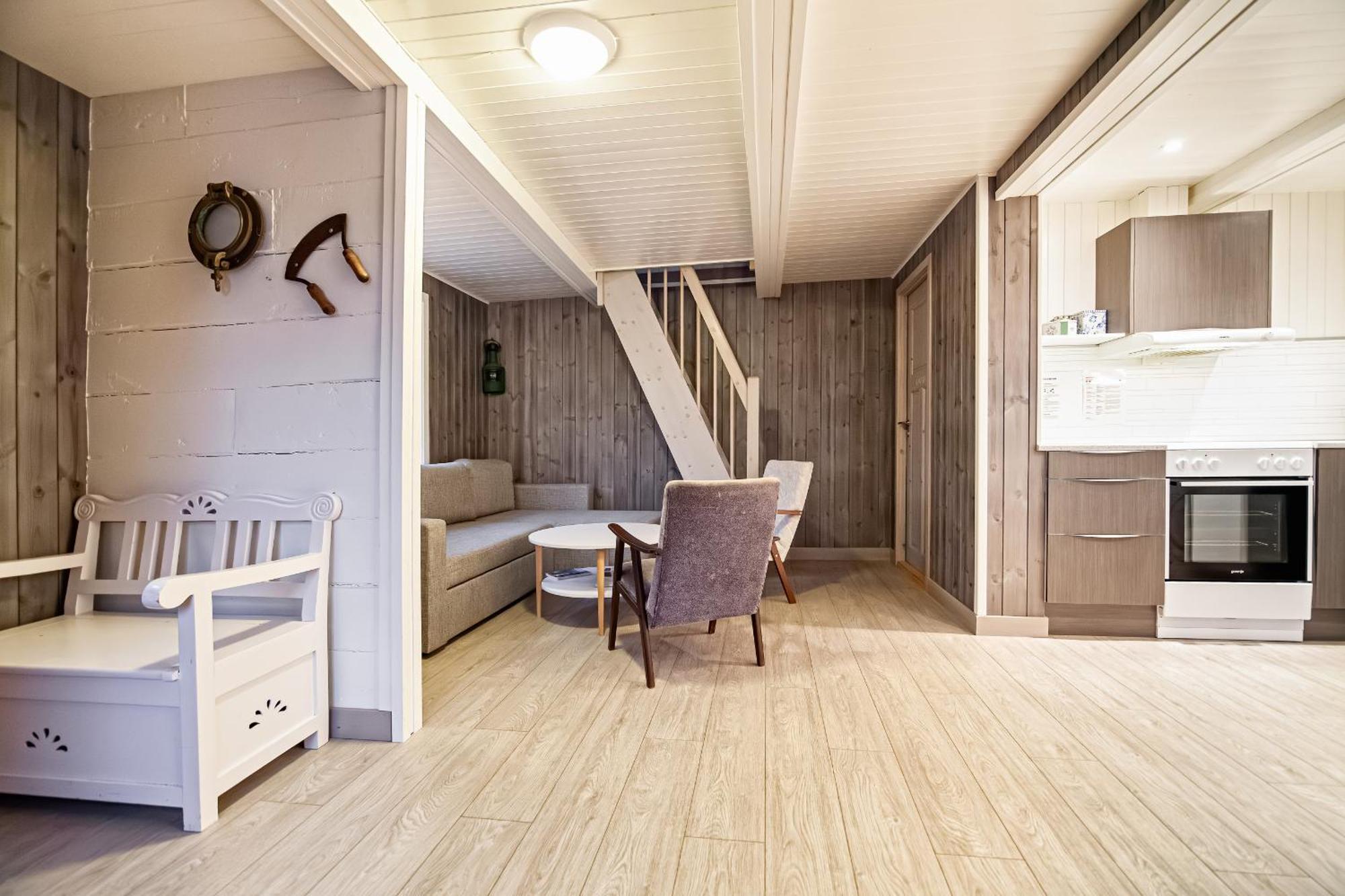 Tind Seaside Cabins Eksteriør bilde